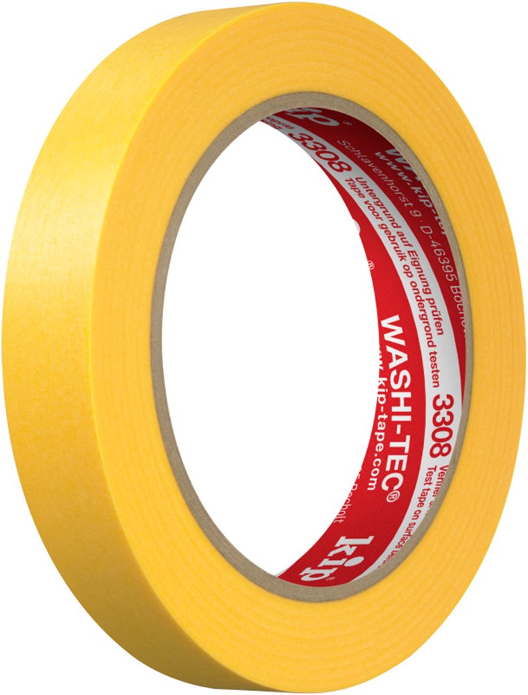 Kip 3308 Fineline Tape Washi Geel (1)