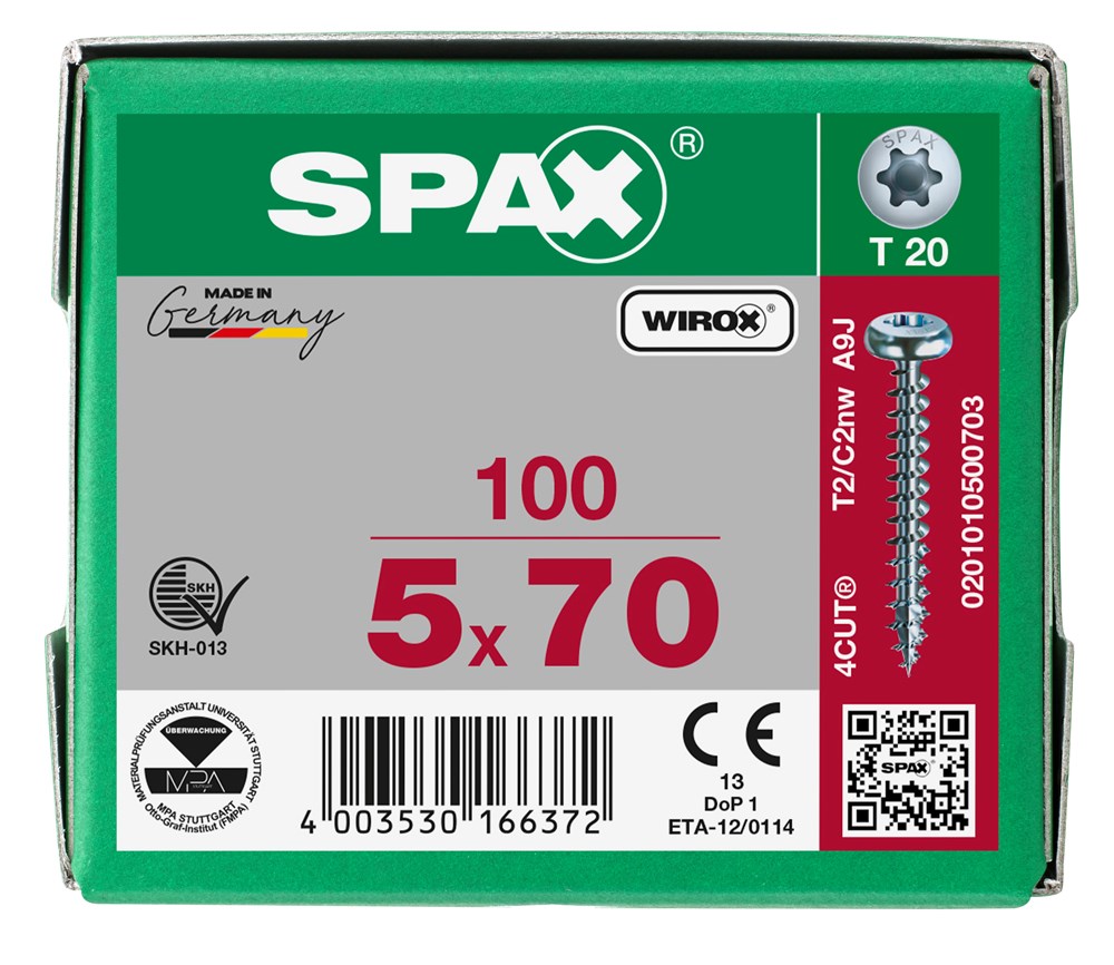 spaanplaatschroef wirox spax-6 spaanplaatschroef wirox spax-6