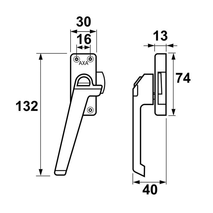 Productmaattekening