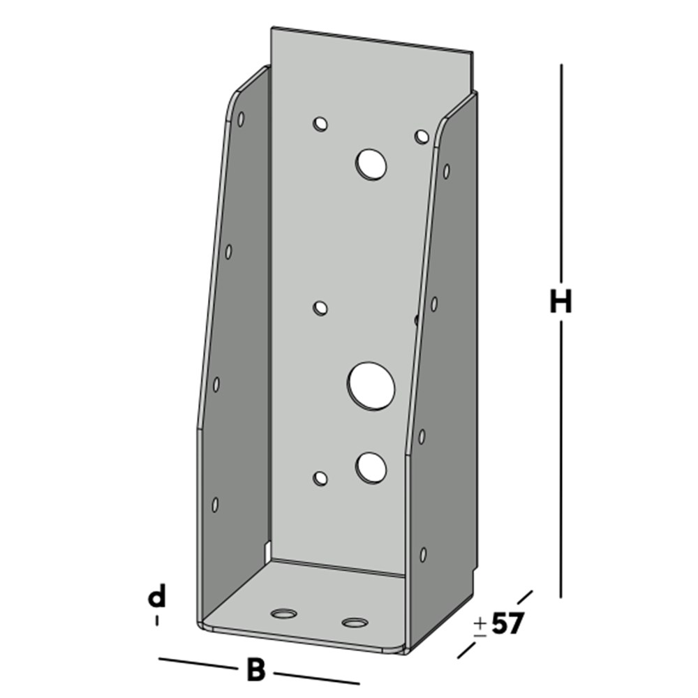 balkdrager gbs zonder lip sv-2 balkdrager gbs zonder lip sv-2