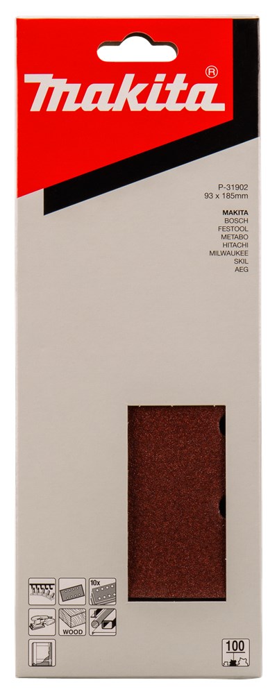 schuurstrook red velcro makita-2 schuurstrook red velcro makita-2