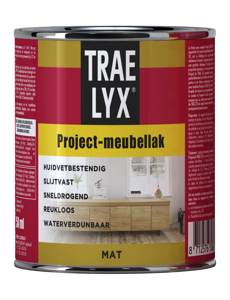 Trae Lyx Meubellak Mat - 250 ml