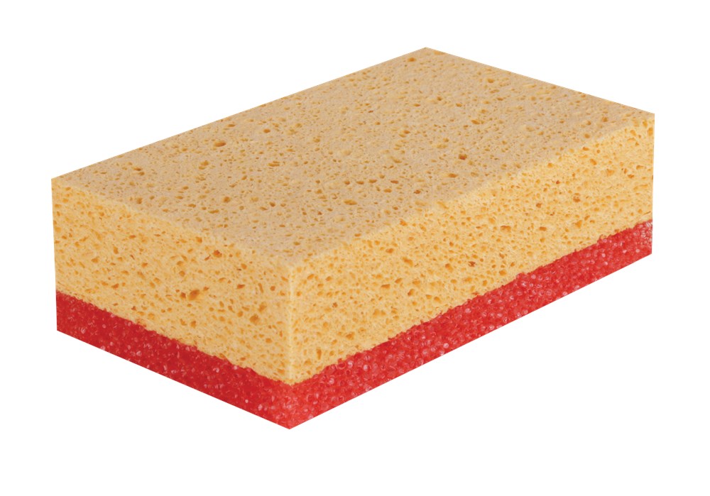 spons met schuurzijde rubi-2 spons met schuurzijde rubi-2