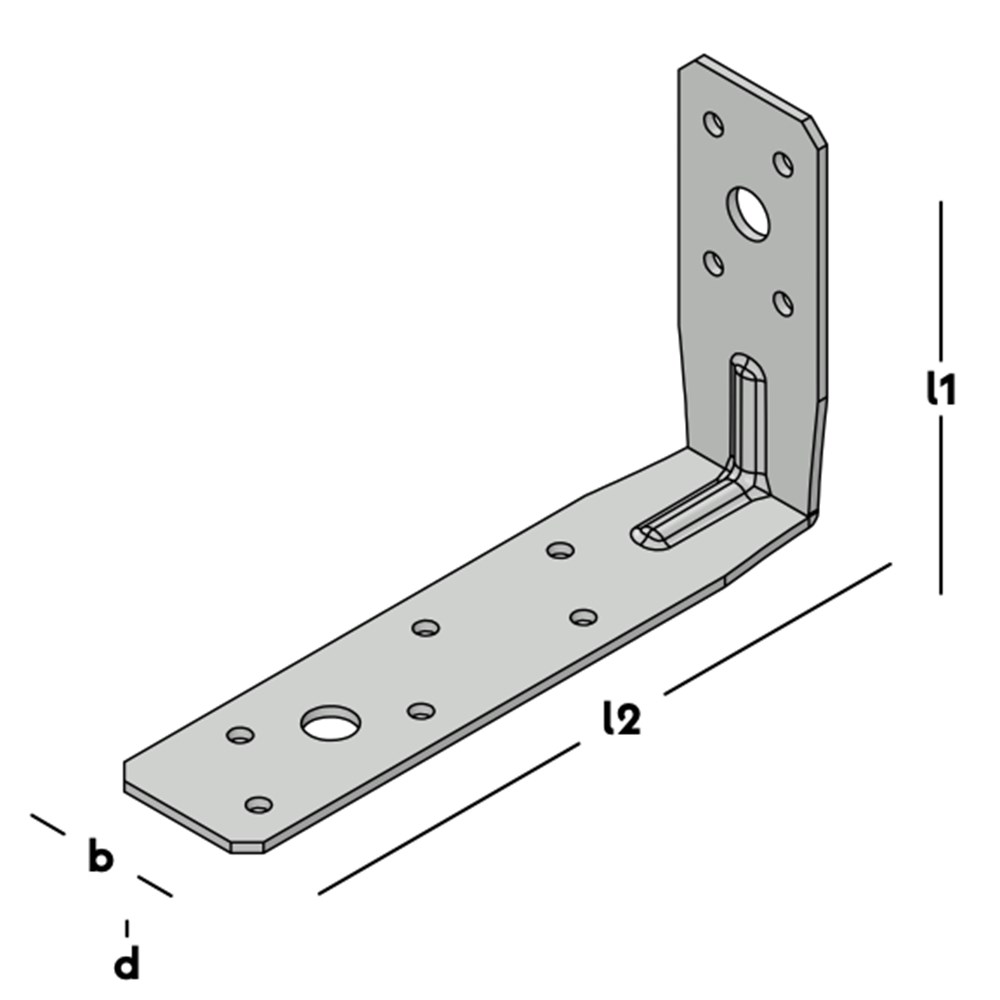 hoekanker met ril sv-2 hoekanker met ril sv-2