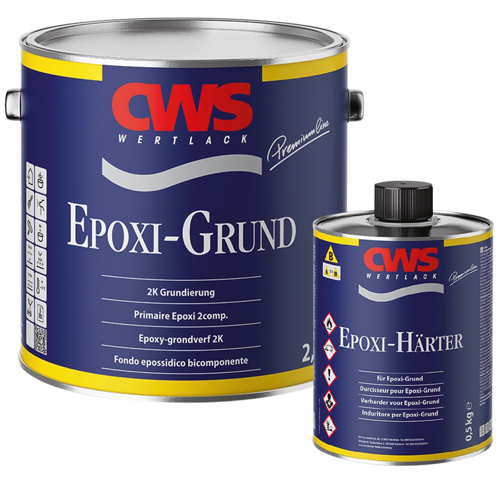 CWS epoxy-grund 2K met verharder 720 milliliter (1)