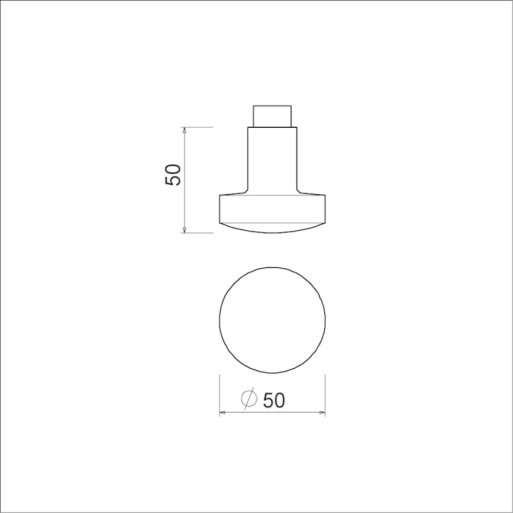 knopkruk aluminium f1 ami-3 knopkruk aluminium f1 ami-3