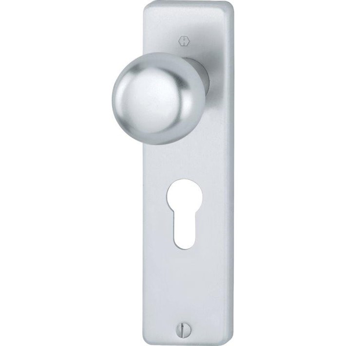 Afbeelding HOPPE knop op kortschild 40/202KP