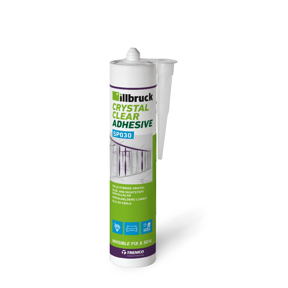 KRISTALHELDERE LIJMKIT SP030 TRANSPARANT 310ML