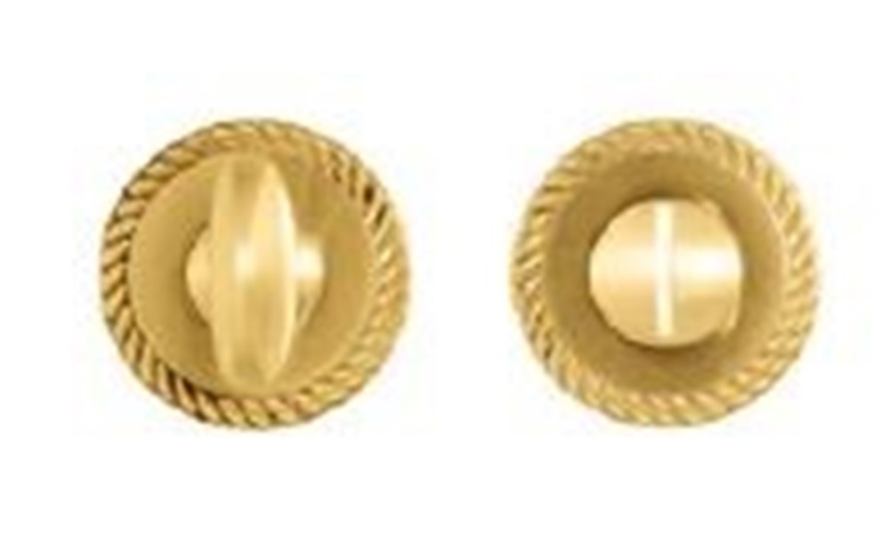 Vrij- en bezetrozet, messing