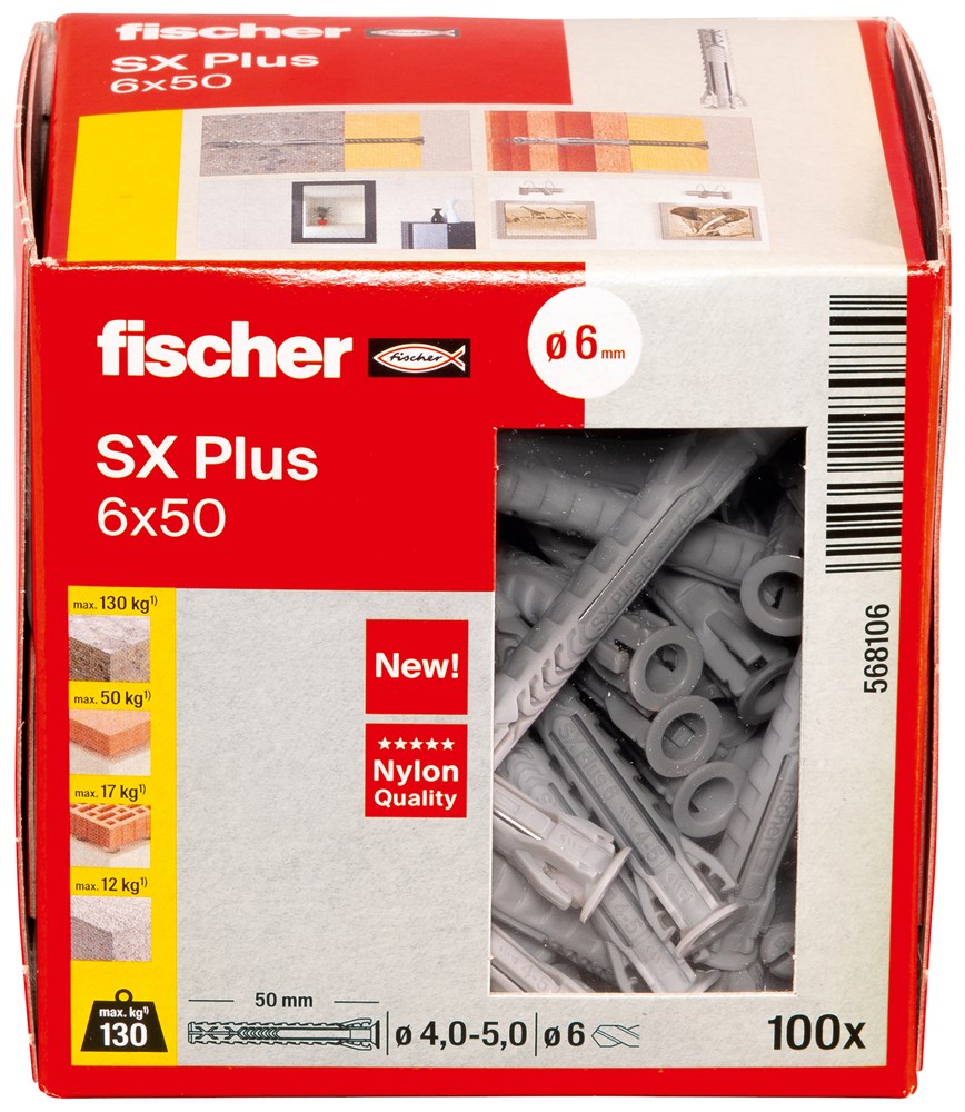 plug nylon fischer-4 plug nylon fischer-4