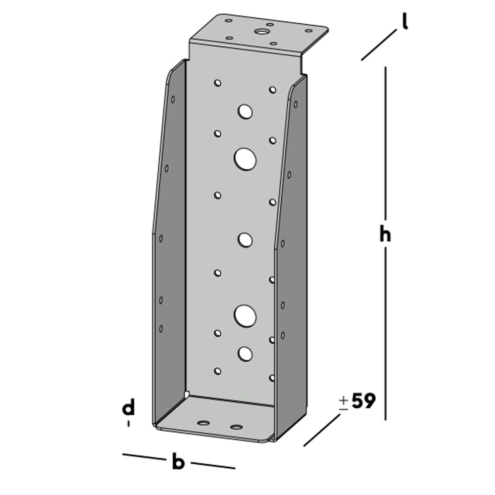 balkdrager gbs lange lip sv-2 balkdrager gbs lange lip sv-2