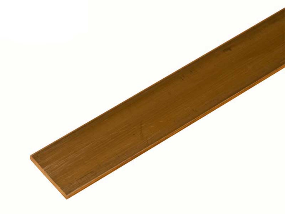 Platprofiel, messing