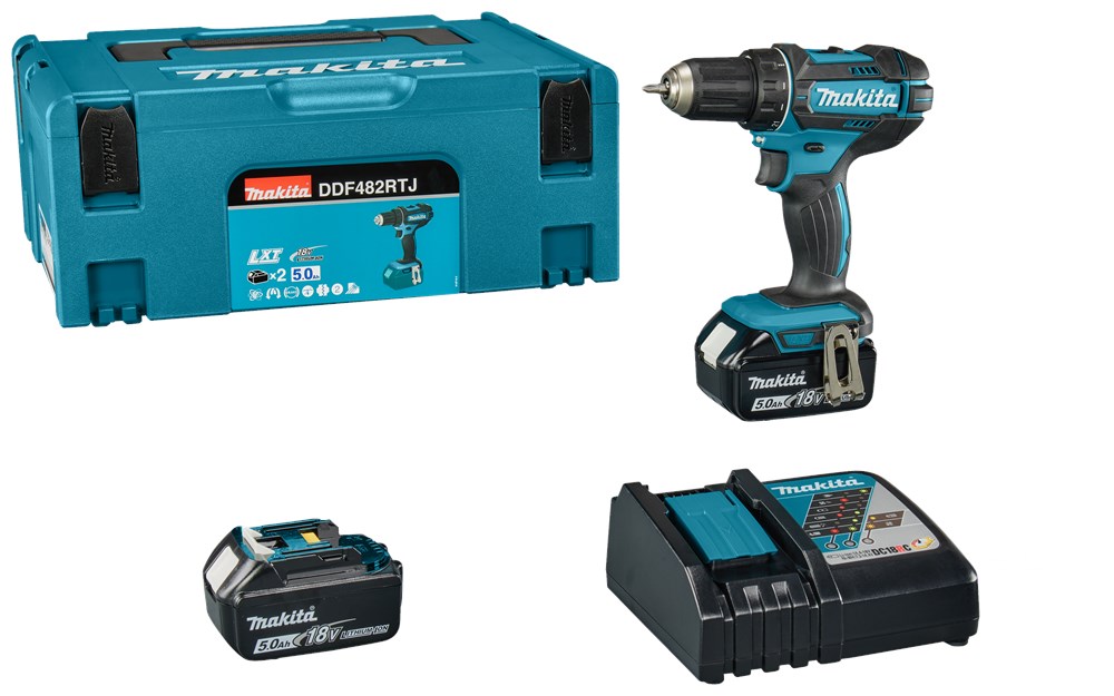 Observatorium Misverstand Wacht even Makita 18 V Boor-/schroefmachine /type DDF482RTJ | Klunder De  IJzerwarenspecialist Webshop