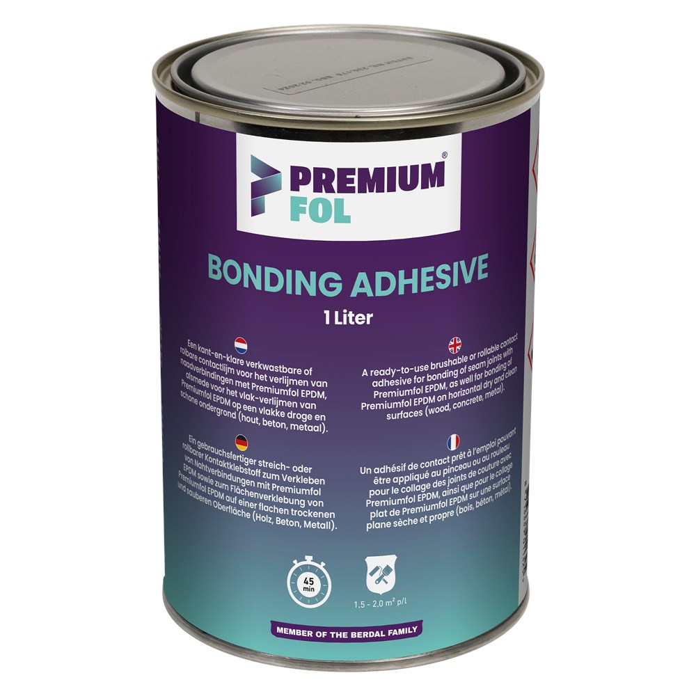 EPDM adhesive for the sealing of pieces/seams