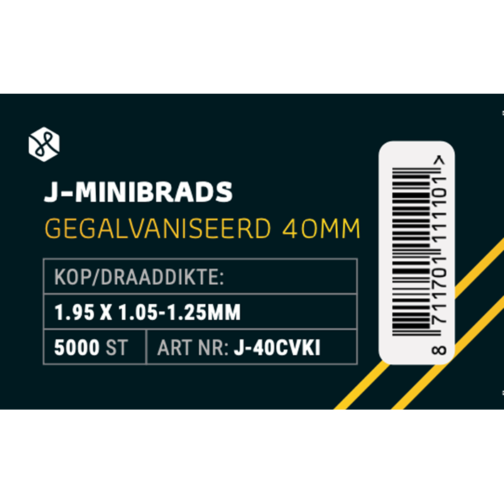 Afbeelding Union nagel J-40 Gegalvaniseerd