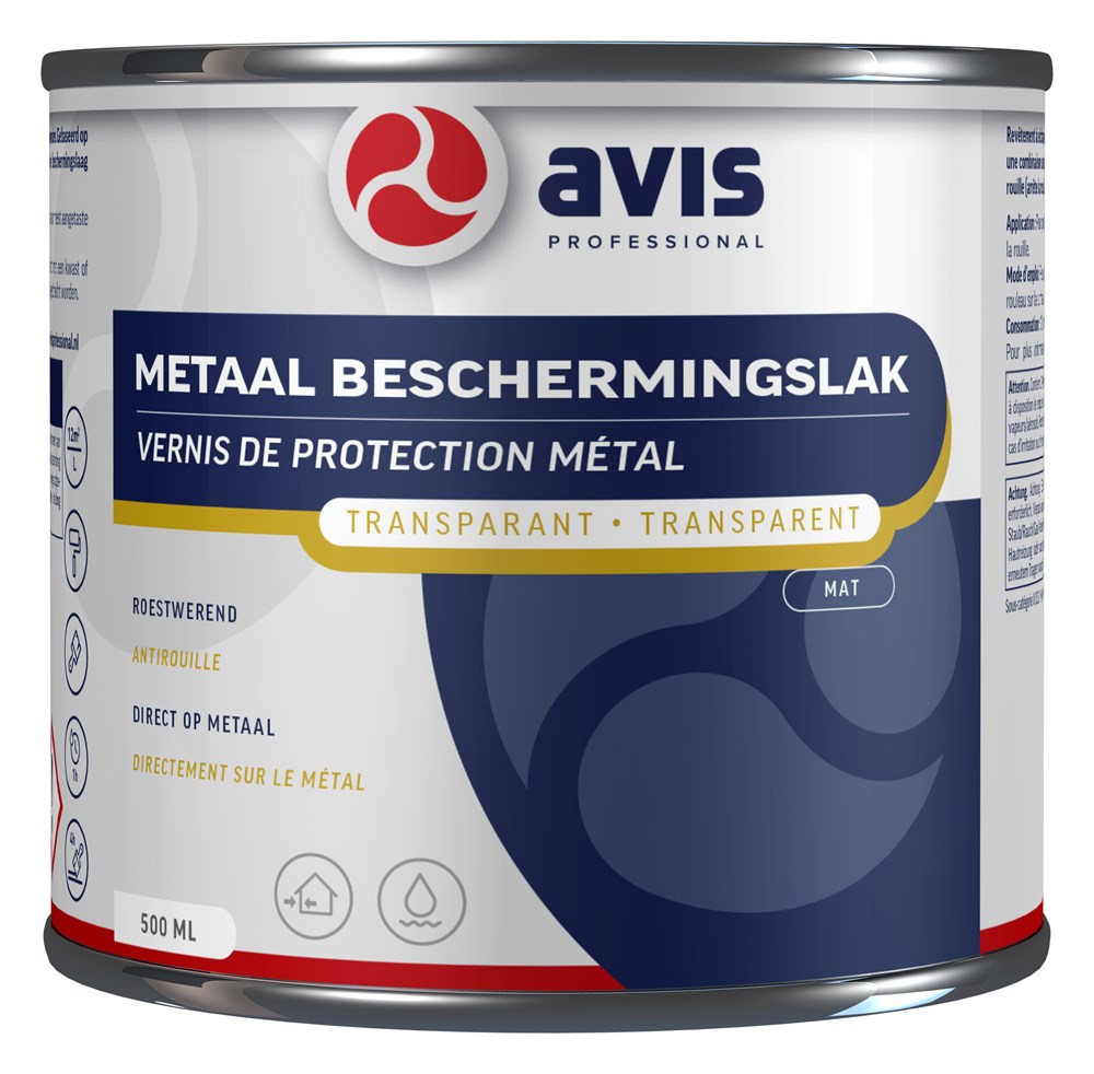 Avis metaal beschermingslak aqua mat (3)
