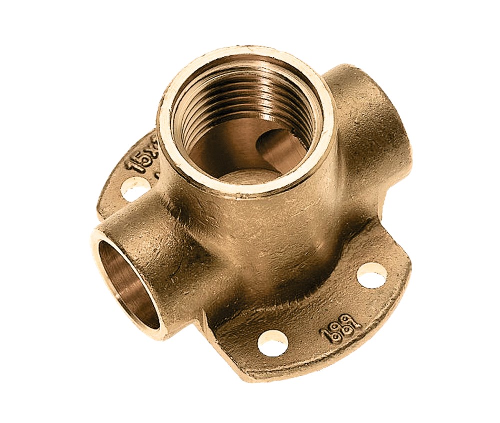 Afbeelding voor Muurplaat dubbel, laag