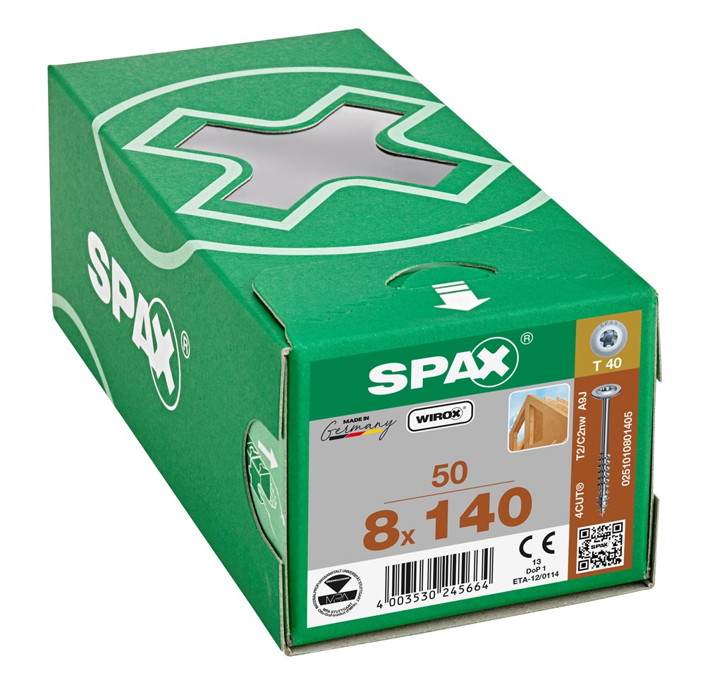 tellerkopschroef wirox spax-4 tellerkopschroef wirox spax-4