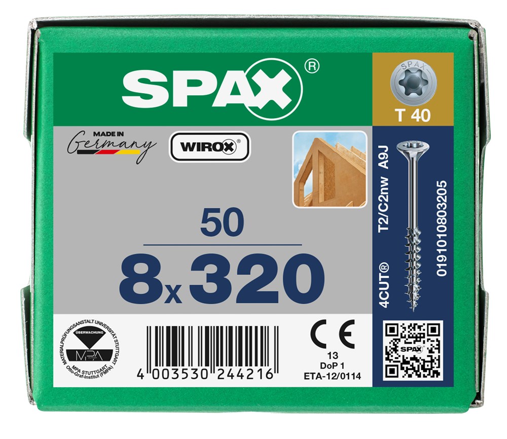 spaanplaatschroef wirox spax-6 spaanplaatschroef wirox spax-6