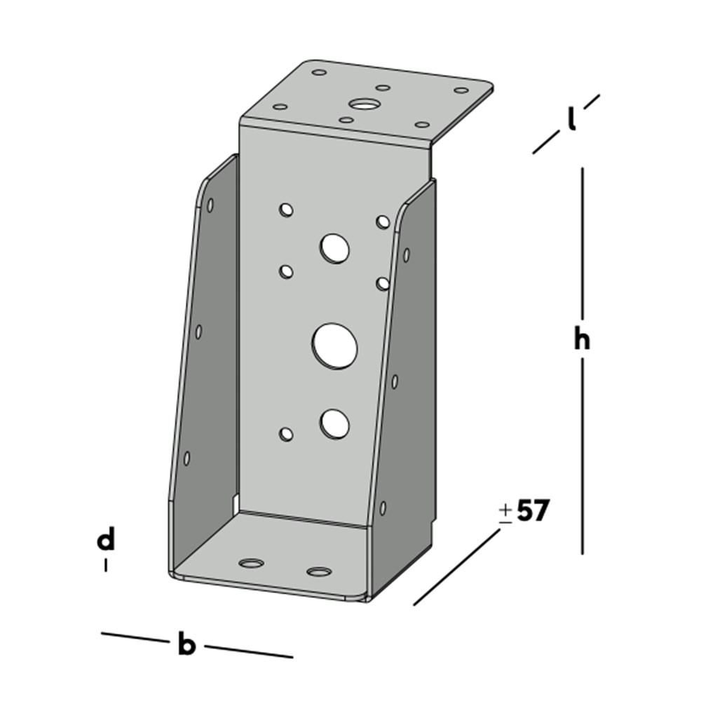 balkdrager gbs lange lip sv-2 balkdrager gbs lange lip sv-2