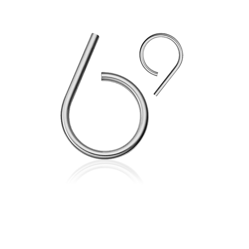 RVS geborsteld, Grijs, RVS, Ja, 130 mm, stuk, Zakelijk & sportief GPF988609000.png