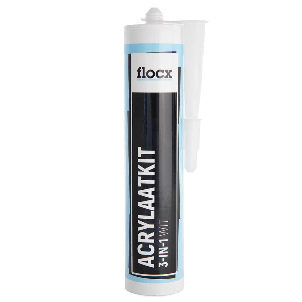 FLOCX ACRYLAATKIT 3-IN-1 WIT (1)