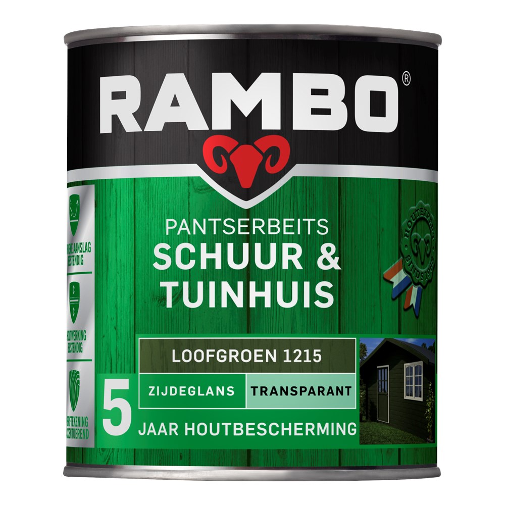 Rambo pantserbeits schuur en tuinhuis zijdeglans transparant (9)