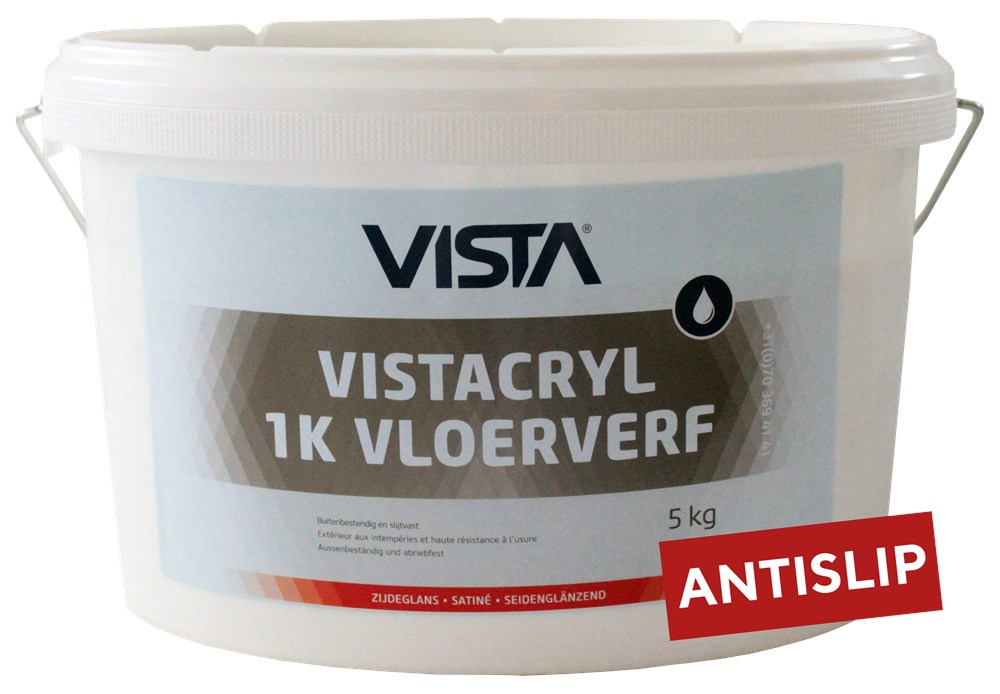 Afbeelding voor: Vistacryl 1K Vloerverf Antislip