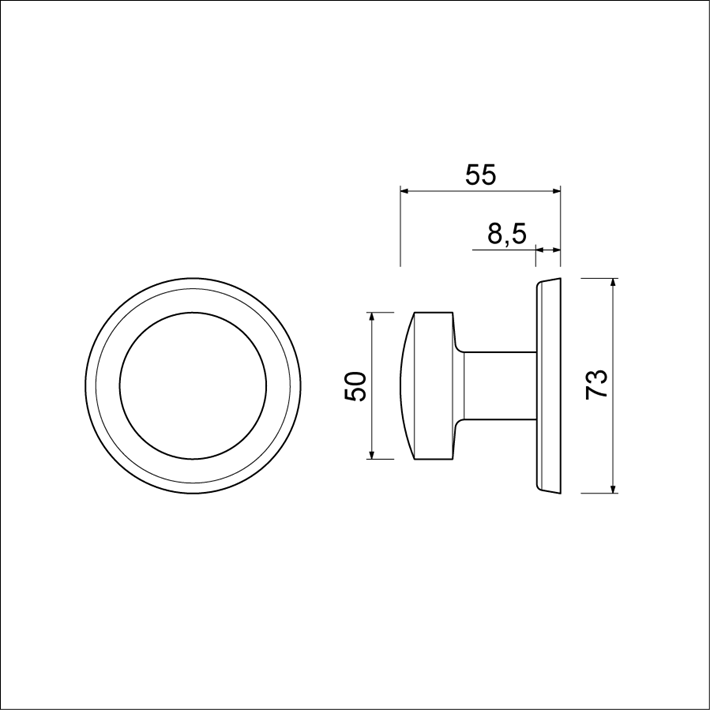 voordeurknop 169-50