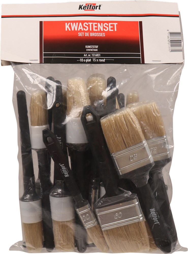 kwastenset wegwerp acryl kelfort-2 kwastenset wegwerp acryl kelfort-2