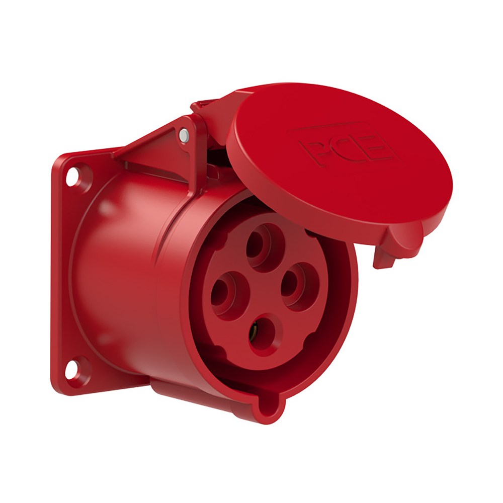 Afbeelding voor CEE inbouw WCD recht 32A-4p 400V IP44
