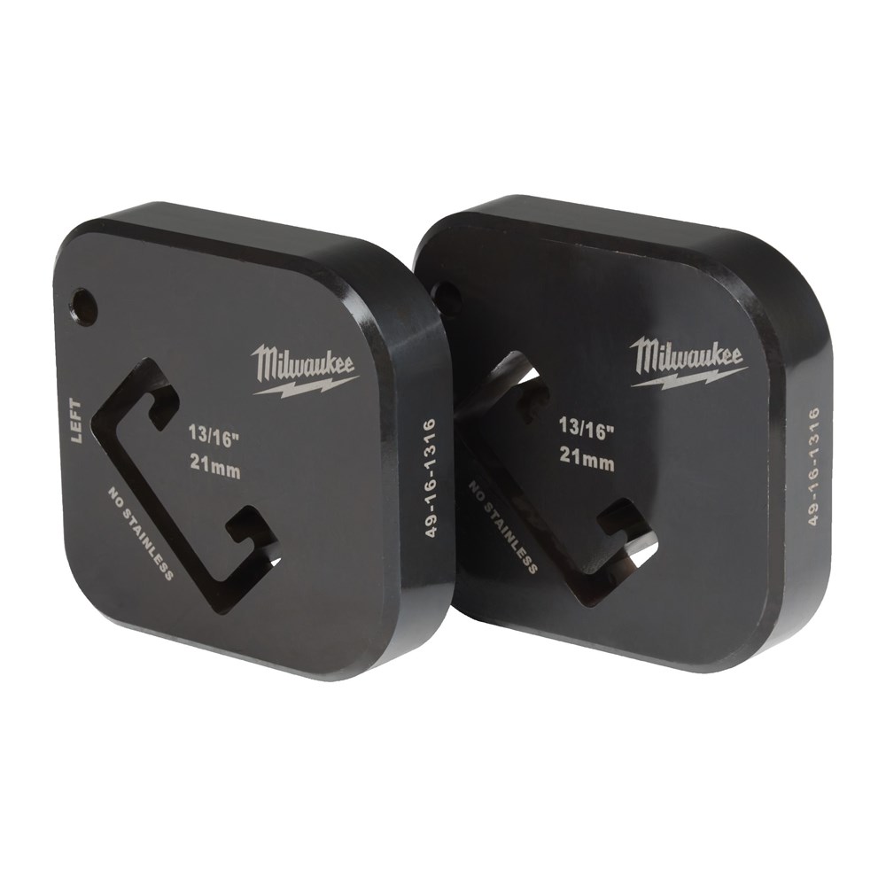 Profielknipmachine, toebehoren