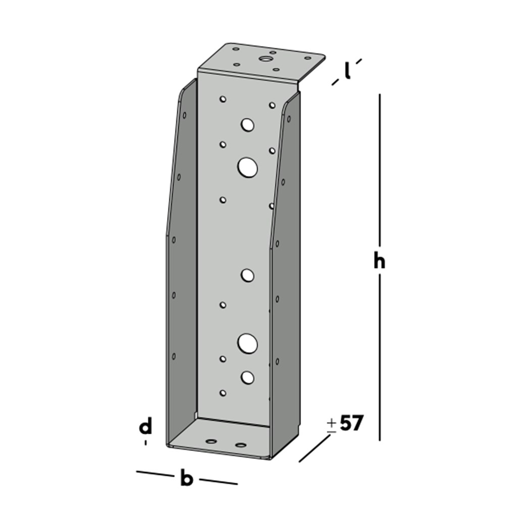 balkdrager gbs lange lip sv-2 balkdrager gbs lange lip sv-2