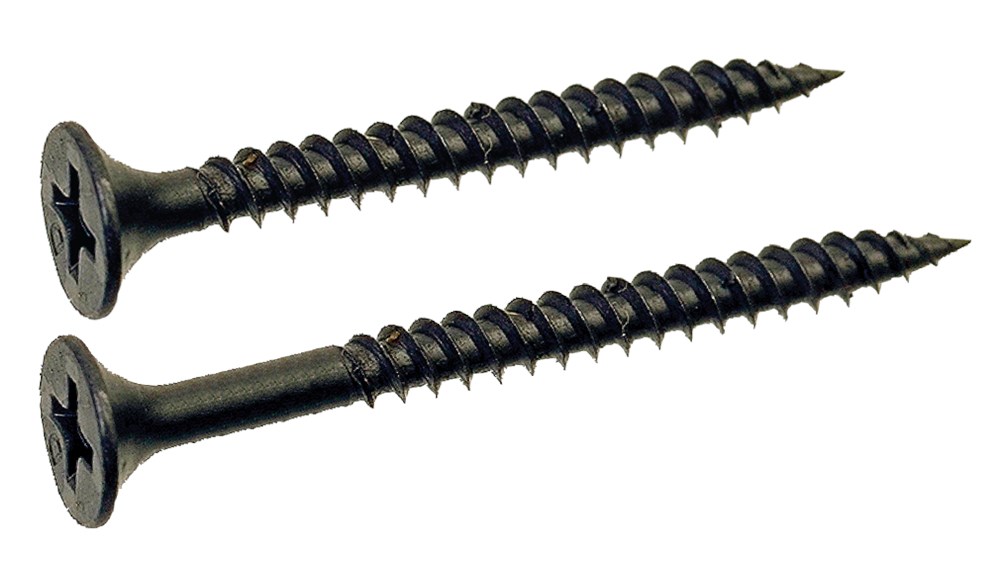 Afbeelding voor Snelbouwschroeven fijne draad type S trompetkop (staal gehard gefosfateerd zwart) QZ 831