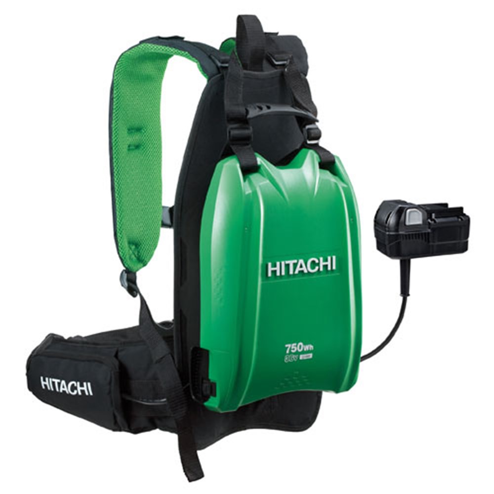 36 V / 2.100 mAh / slide / Li-ion, UC36YRSL, 220 V, 50/60 Hz, 109 x 330 x 250 mm, 1 kg, 5,9 kg, 0,5 kg BL36200-rugzak-accu.jpg