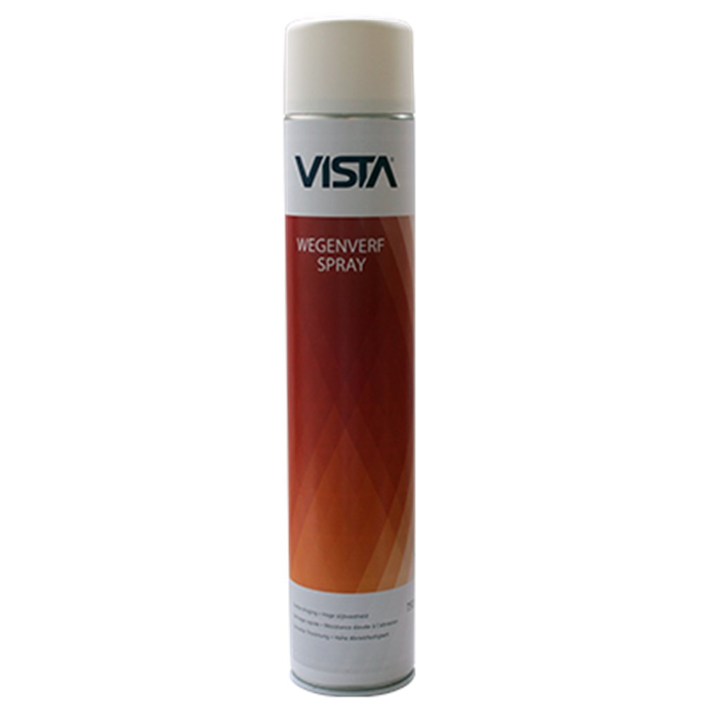 Afbeelding voor Vista wegenverf spray wit 750ml