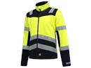 TRICORP Fleecejack geel/blauw safety M 403013 403013yellowinkside.png