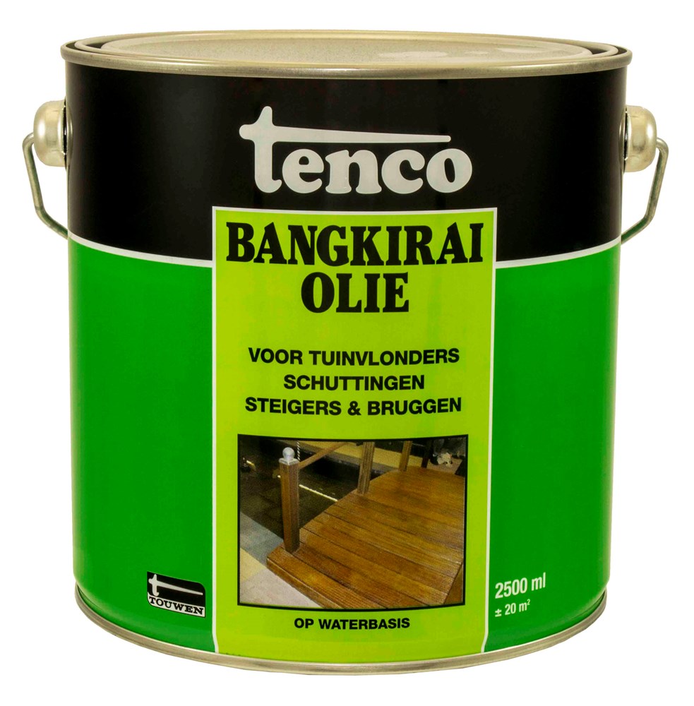 Afbeelding voor Tenco bangkirai olie acryl 2,5 ltr