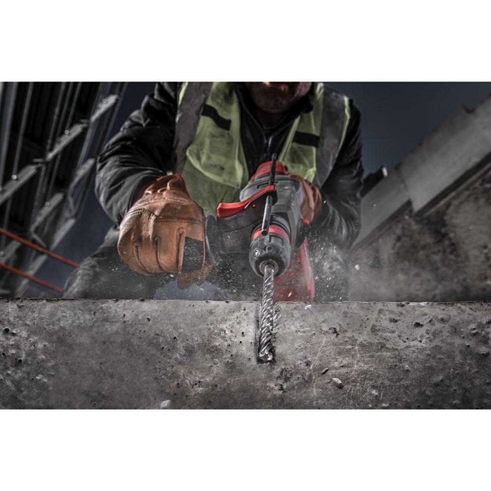 SDS-PLUS HAMERBOOR MX4 5,5 X 165 MM (50 STUKS) SDS-PLUS HAMERBOOR MX4 5,5 X 165 MM (50 STUKS)