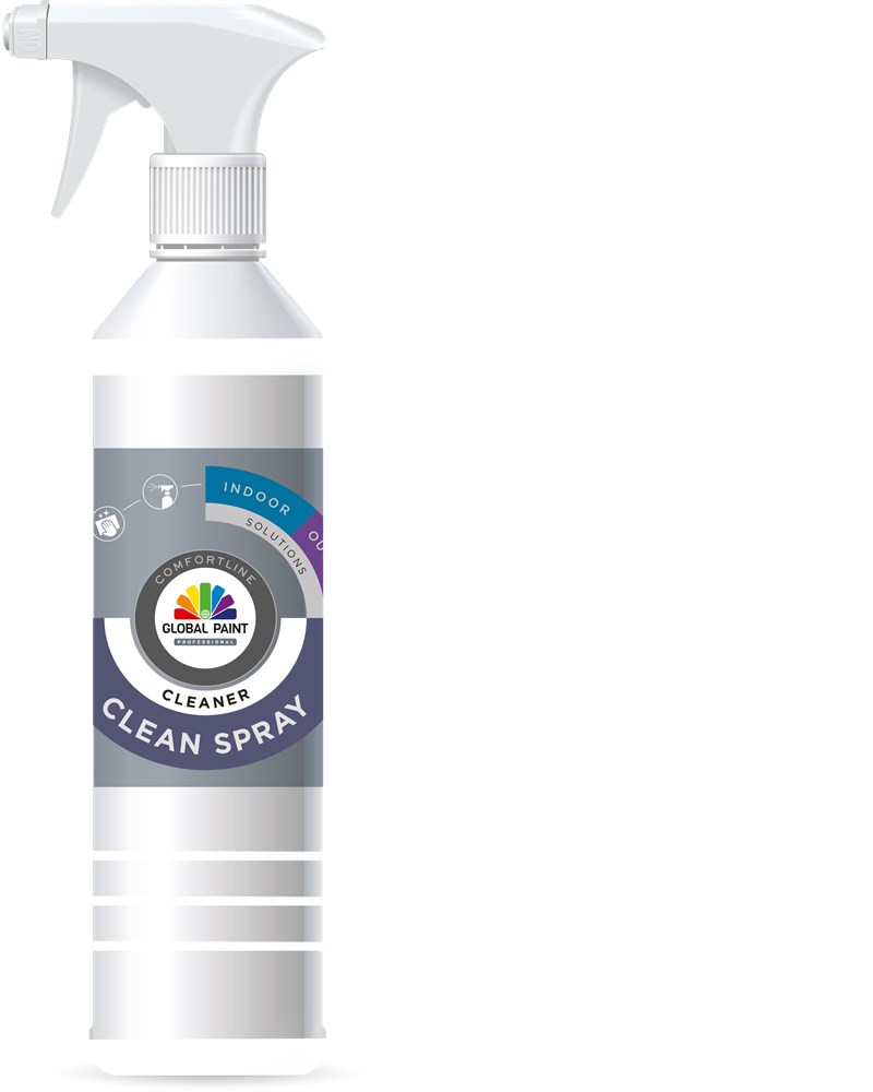 Global clean spray transparant 500 milliliter (1)