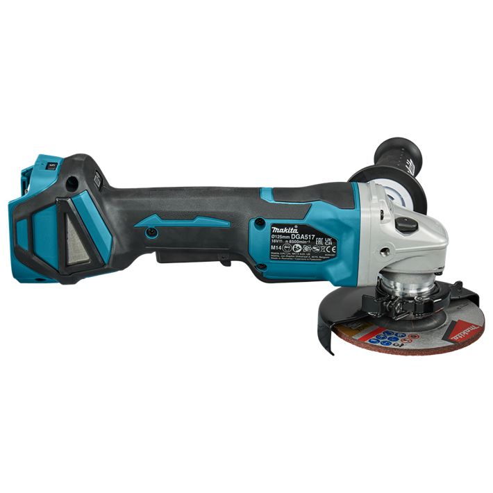 Afbeelding Makita 18 v haakse slijper 125 mm DGA517ZJ