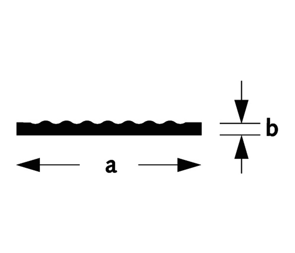 Afbeelding voor Slijtstrip niet geboord