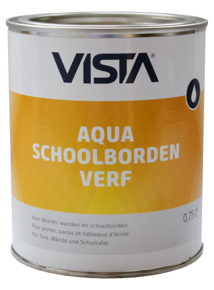 Aqua Schoolbordenverf