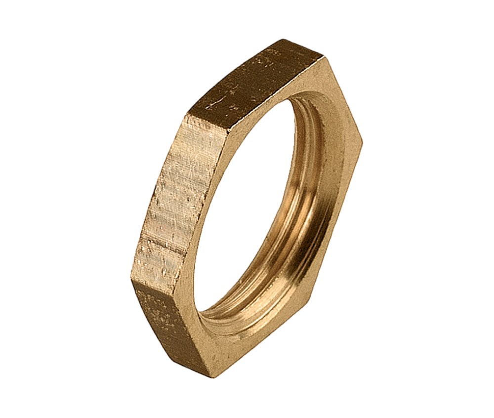 connectiemoer messing-1 connectiemoer messing-1