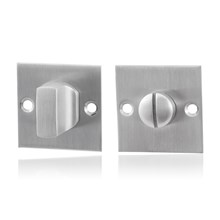 Toiletgarnituur, RVS geborsteld Toiletgarnituur, RVS geborsteld