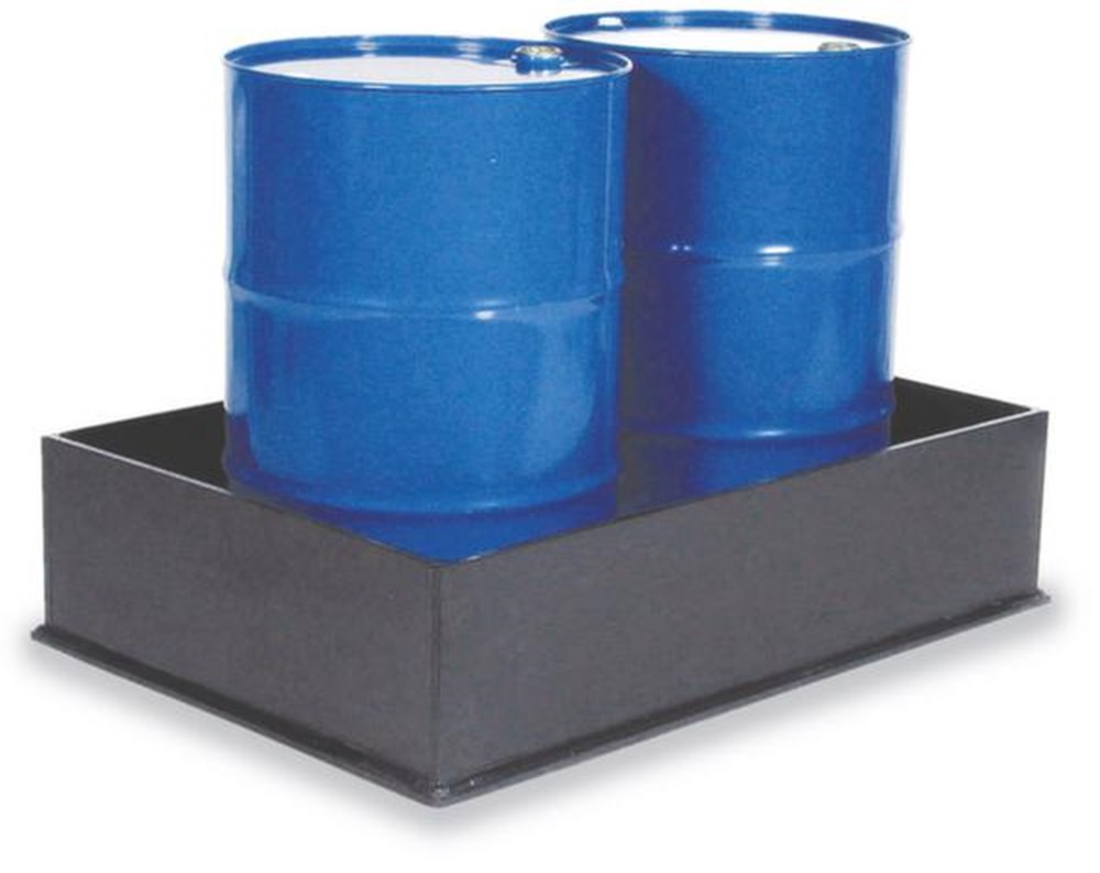 opvangbak, onderdak, 1x60 l vat, 60 l, milieuonvriendelijke, agressieve stoffen, polyethyleen, met rooster, glad, nee, staal, verzinkt, nee, nee, 29 kg i0000019459.jpg