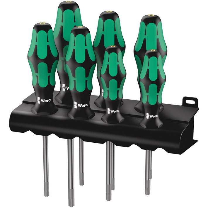 367/7 TORX® HF Kraftform Plus Schroevendraaierset met vasthoudfunctie + houder, 7 -delig