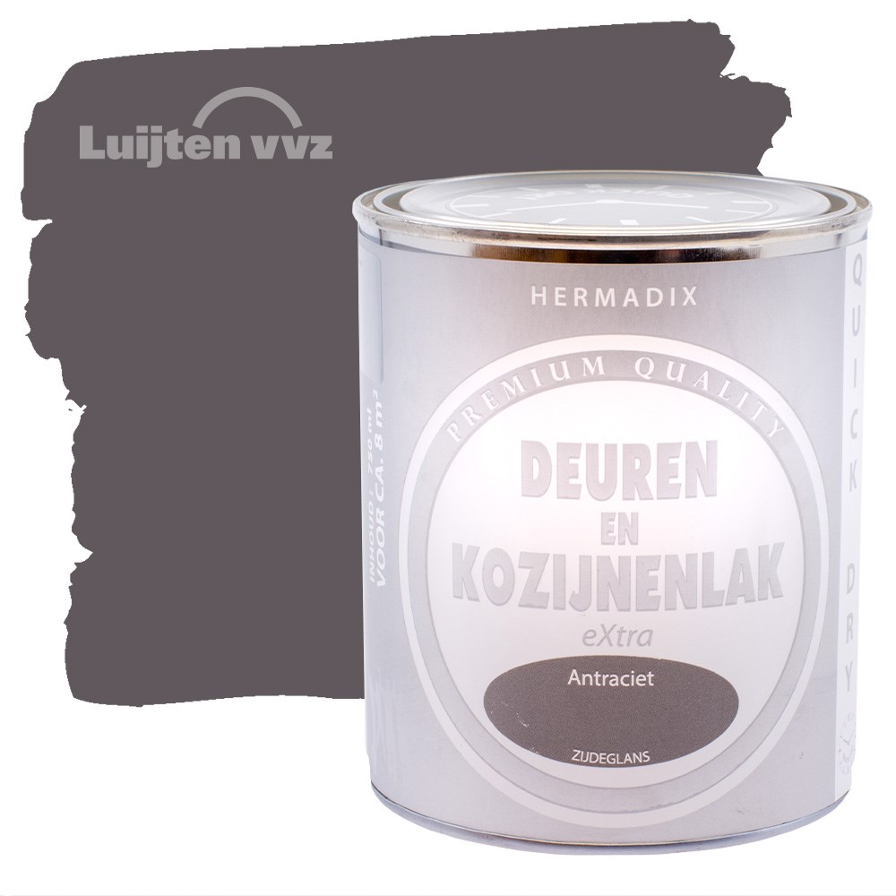 HERMADIX DEUREN EN KOZIJNENLAK ANTRACIET ZIJDEGLANS (1)