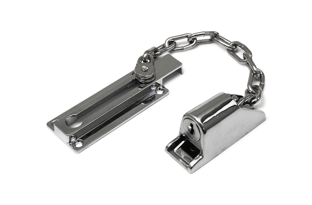 Deurketting, verchroomd