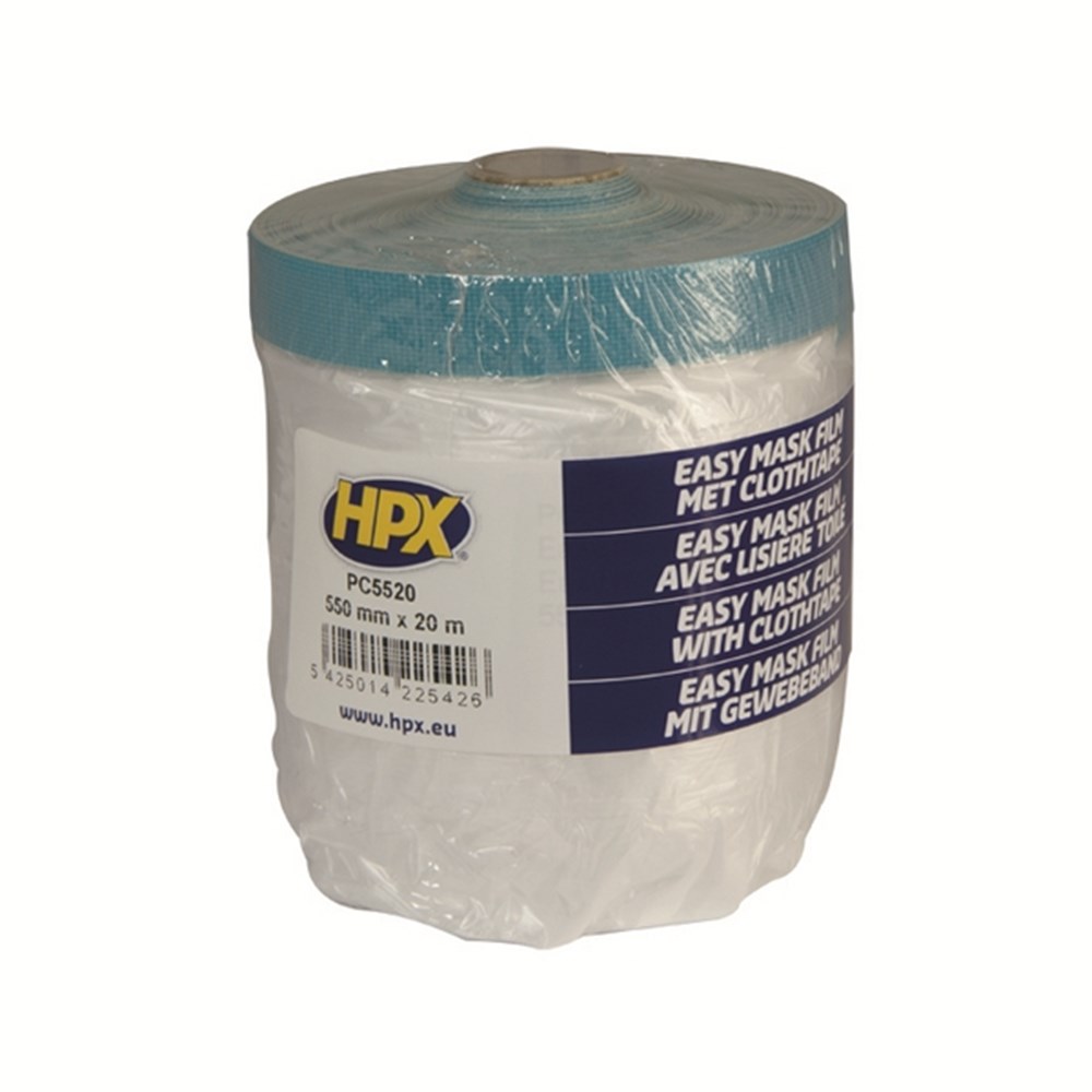 HPX Easy Mask Outdoor Folie met tape (2)